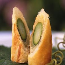 Asparagus Parmesan Pastry Rolls