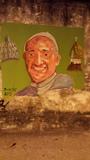 Grafite do Papa Francisco