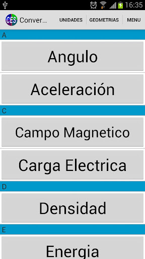 Units Converter ES