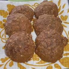 Look How Small My Thighs Are, No Fat Chocolate Oatmeal Cookies