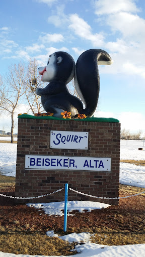 Beiseker Town Mascot 