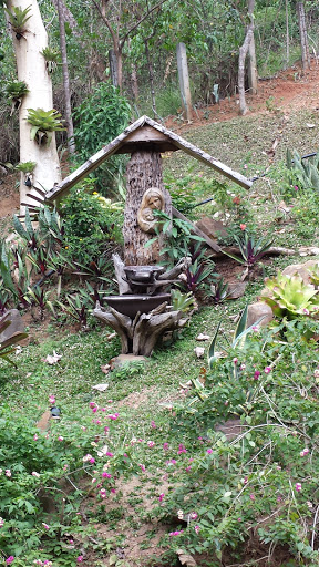 Mother Mary and Child Mini Fountain