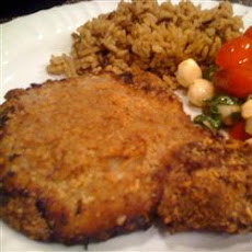 Graham Crusted Pork Chops