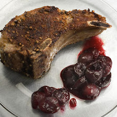 Pork Chops with Cherry Sauce Recipe