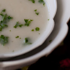 Cauliflower Soup with Gorgonzola
