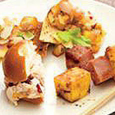 Tropical Ham-and-Pineapple Kebabs