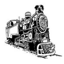 Train track mobile app icon