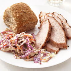 Grilled Turkey With Slaw