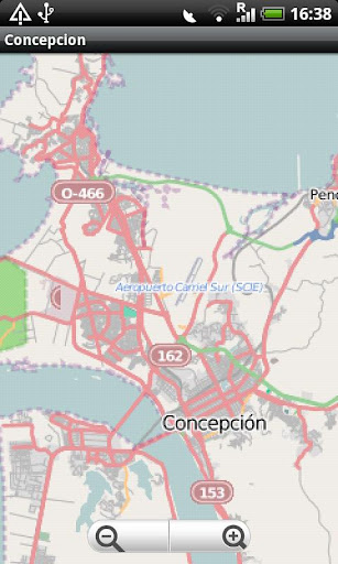 Conception Street Map