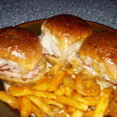Sweet Ham and Swiss Sliders