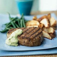 Tuna with Avocado Green Goddess Aioli