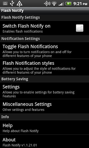 Flash Notify