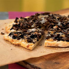 Wild Mushroom Pizza with Truffle Oil