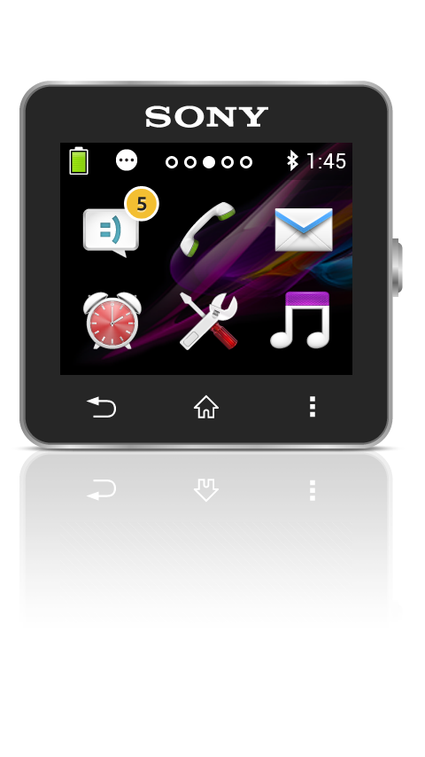 Android application SmartWatch 2 SW2 screenshort