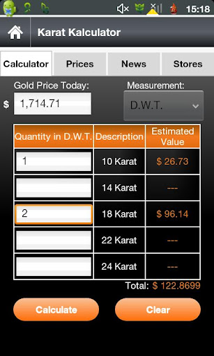 Gold Kings Price Calculator