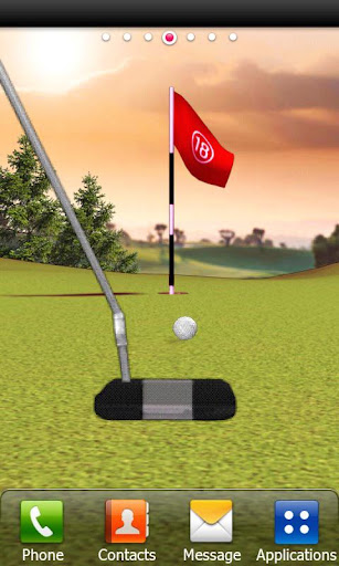 Golf Putting Live Wallpaper