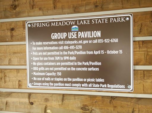 Spring Meadow Lake State Park Group Use Pavillion