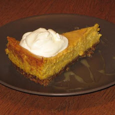 Pumpkin Cheesecake With Bourbon