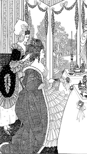 【免費個人化App】Aubrey Beardsley B&W Wallpaper-APP點子