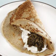 Buckwheat Crepe Blinis