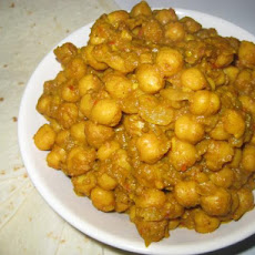 West Indian-Style Channa Wrap