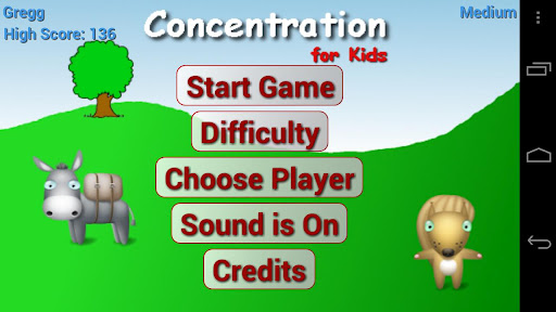 Concentration for Kids Ad Free