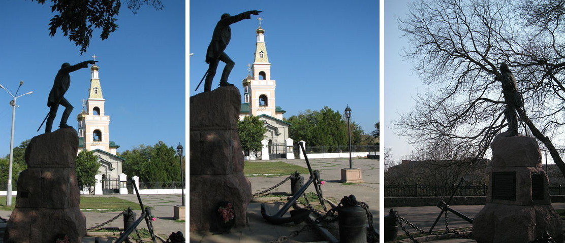 Очаков. Памятник Суворову