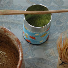 Preparing Matcha (Japanese Powdered Green Tea)