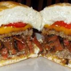 Easy Bacon, Onion and Cheese Stuffed Burgers