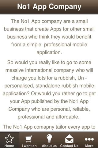 No1 App Company App