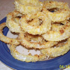 Spicy Oven Baked Onion Rings