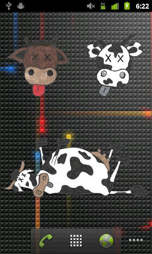 Dying Cow Widget