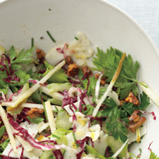 Shaved Cauliflower and Radicchio Salad