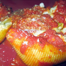 Super Spicy Stuffed Sausage Shells