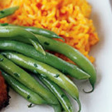 Orange-Scented Green Beans