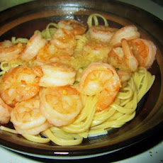 Nif's Pasta and Shrimp