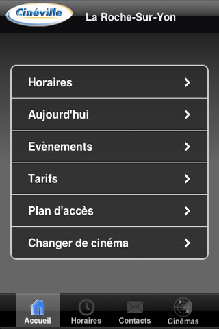 TOUT CINÉVILLE SUR MOBILE