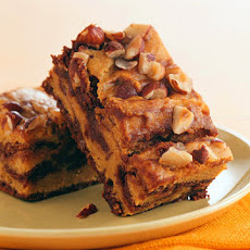 Pumpkin-Swirl Brownies