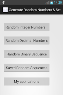 How to install Generate Random Numbers - Free 1.0.6 unlimited apk for android