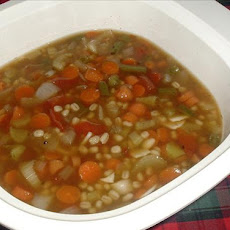 Vegetarian Barley-Vegetable Soup