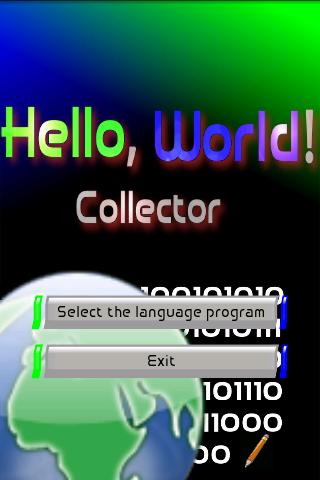 Hello World Collector NO-ads