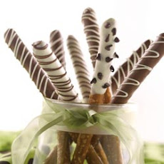 Crazy Dipped Pretzel Rods