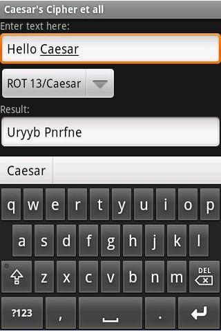 Caesar Cipher et all