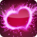Lovely Hearts Free LWP mobile app icon