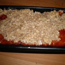 Rhubarb Crisp:  a Celebration of Summer!
