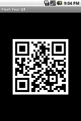 Flash Your QR