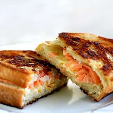 Smoked Salmon and Gruyere Grilled Cheese Sandwich