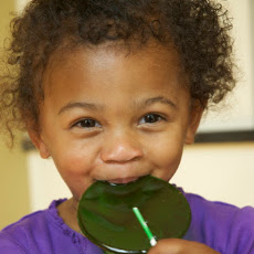 Sour Apple Lollipops
