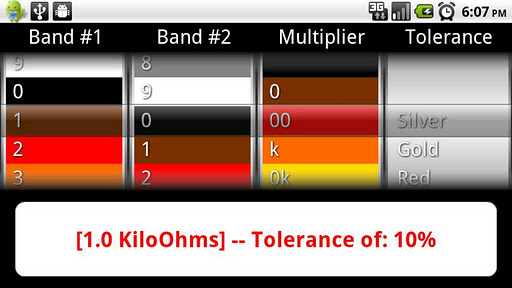【免費工具App】Resistor Color Codes-APP點子