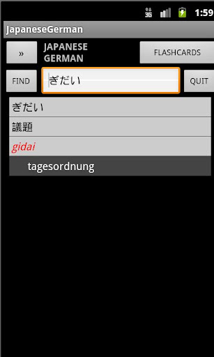 Japanese German Dictionary
